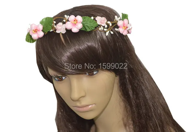 Ретро цветок сливы невесты корона элегантный свадебный головной убор для