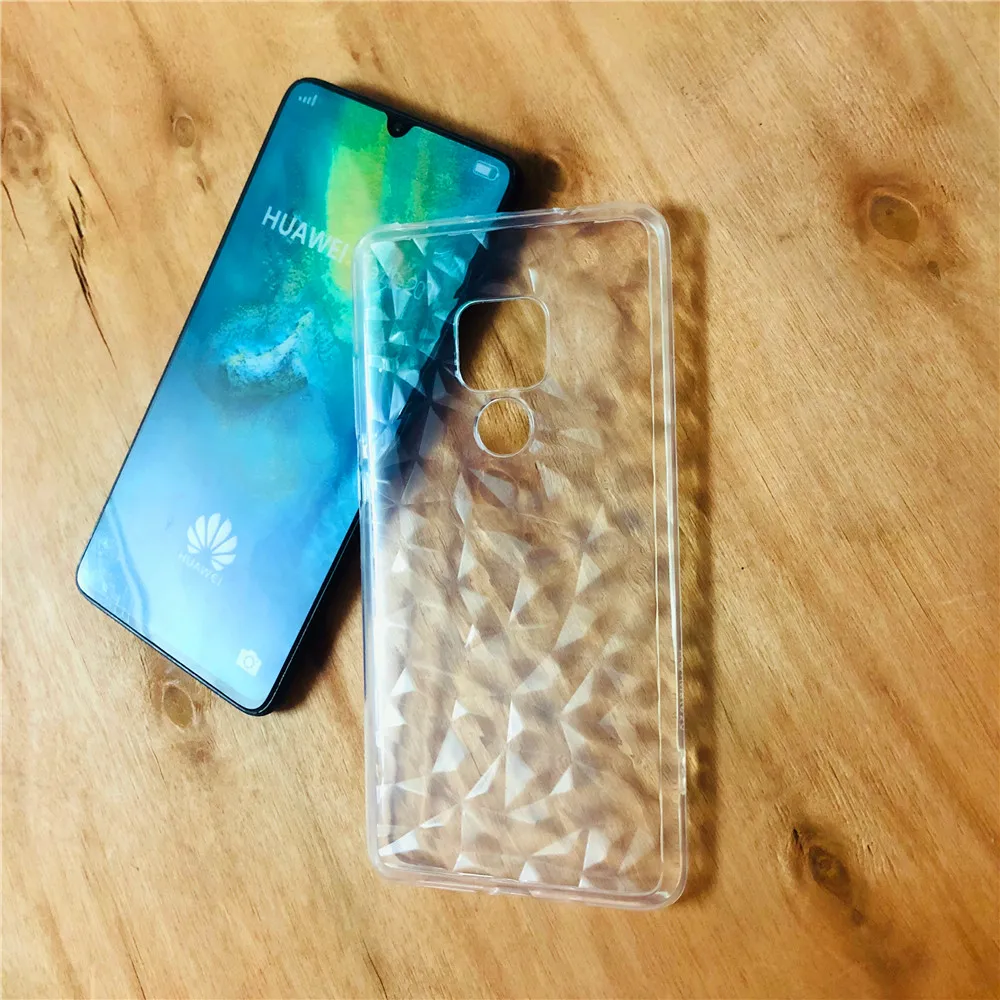 Clear 3D Diamond Soft TPU Silicone Case For Huawei Mate 20 P30 Pro P20 Lite Honor 10i 8A 8C V20 Y6 2019 Y7 Y9 2018 Cover | Мобильные