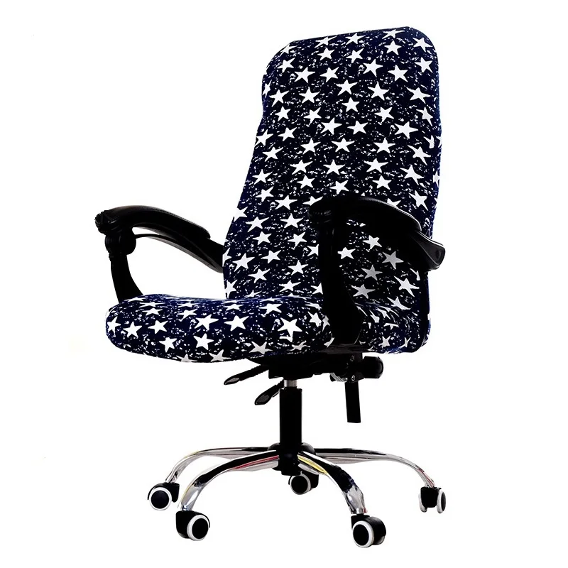 

3 Sizes Universal Office Chair Covers Spandex Dustproof Seat Covering For Computer Chair Elastic Seat Case 5 Colors Chair Cover