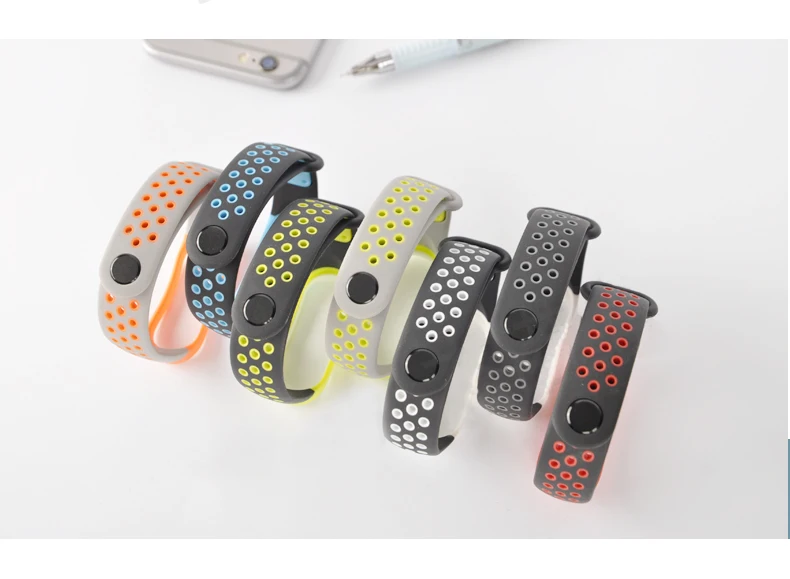 Браслет mi Band 3 4 спортивный силиконовый ремешок для Xiaomi mi band 3 4 ремешок для наручных часов mi band 3 4 аксессуары mi Band 3 умный Браслет