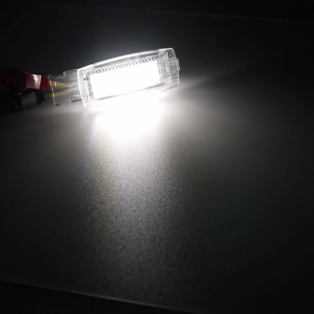 Eonstime 2 шт. 18LED SMD косметическое зеркало козырек светильник для VW EOS GOLF 5 Гольф 6 ЭОС Гольф плюс Джетта ПАССАТ поло SCIROCCO SHARAN TIGUAN