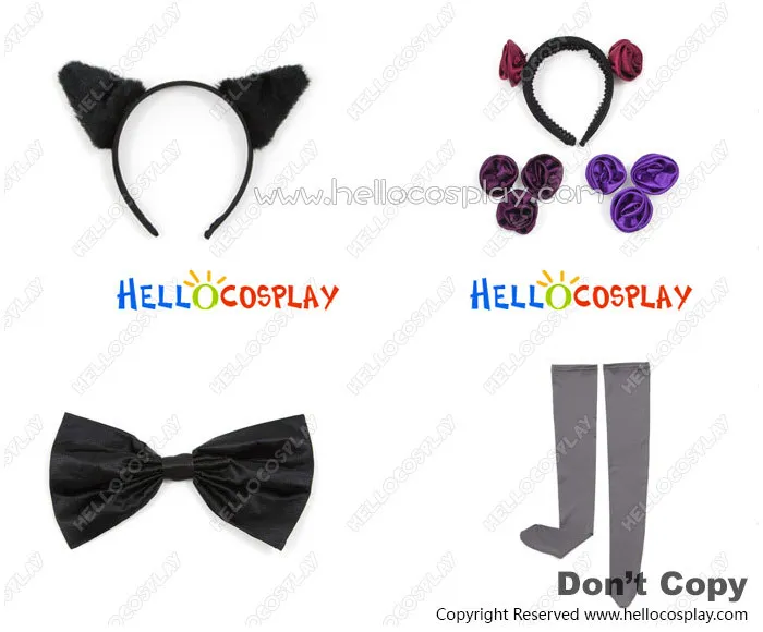 Oreimo Моя младшая сестра не может быть такой милый костюм для косплея Рури Goko Kuroneko