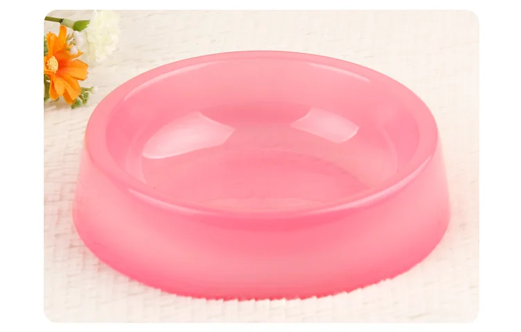 Dog Cat Food Drink Water Bowl Standard Pet food bowl Portable PlasticTravel Feeding Durable Dish Feeder | Дом и сад