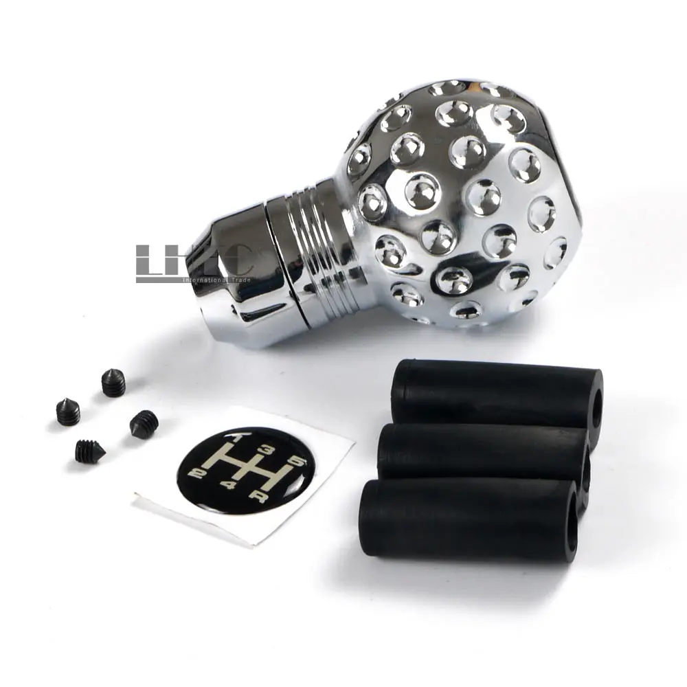 Ручка переключения передач Хромированная ручка для Golf Ball V W Je-tta GLI G-TI 4 MK4 MKIV 337 20 25