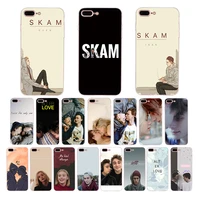 tv shows skam high quality soft silicone phone case for iphone 7plus 8 6s 6 plus cover x xr xs max shell 5s 5 se funda coque