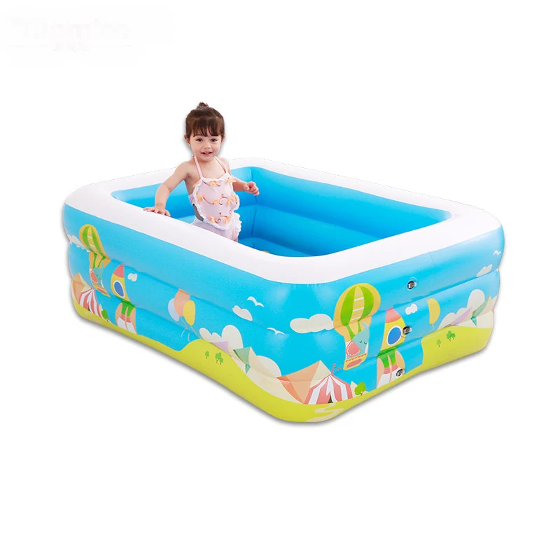 1 комплект надувной круг для купания ребенка бассейн Piscina портативный открытый детский бассейн Ванна детский бассейн водная Ванна - Цвет: a pool
