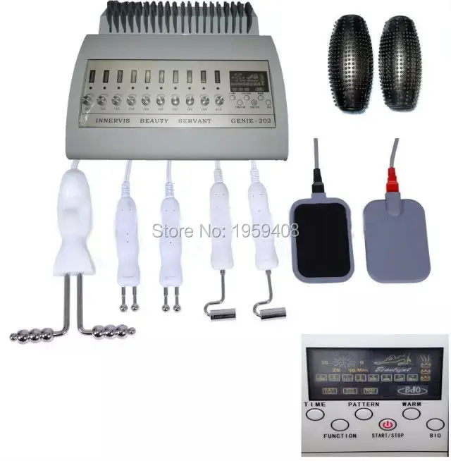 Профессиональный электрический стимулятор мышц с русскими волнами ems