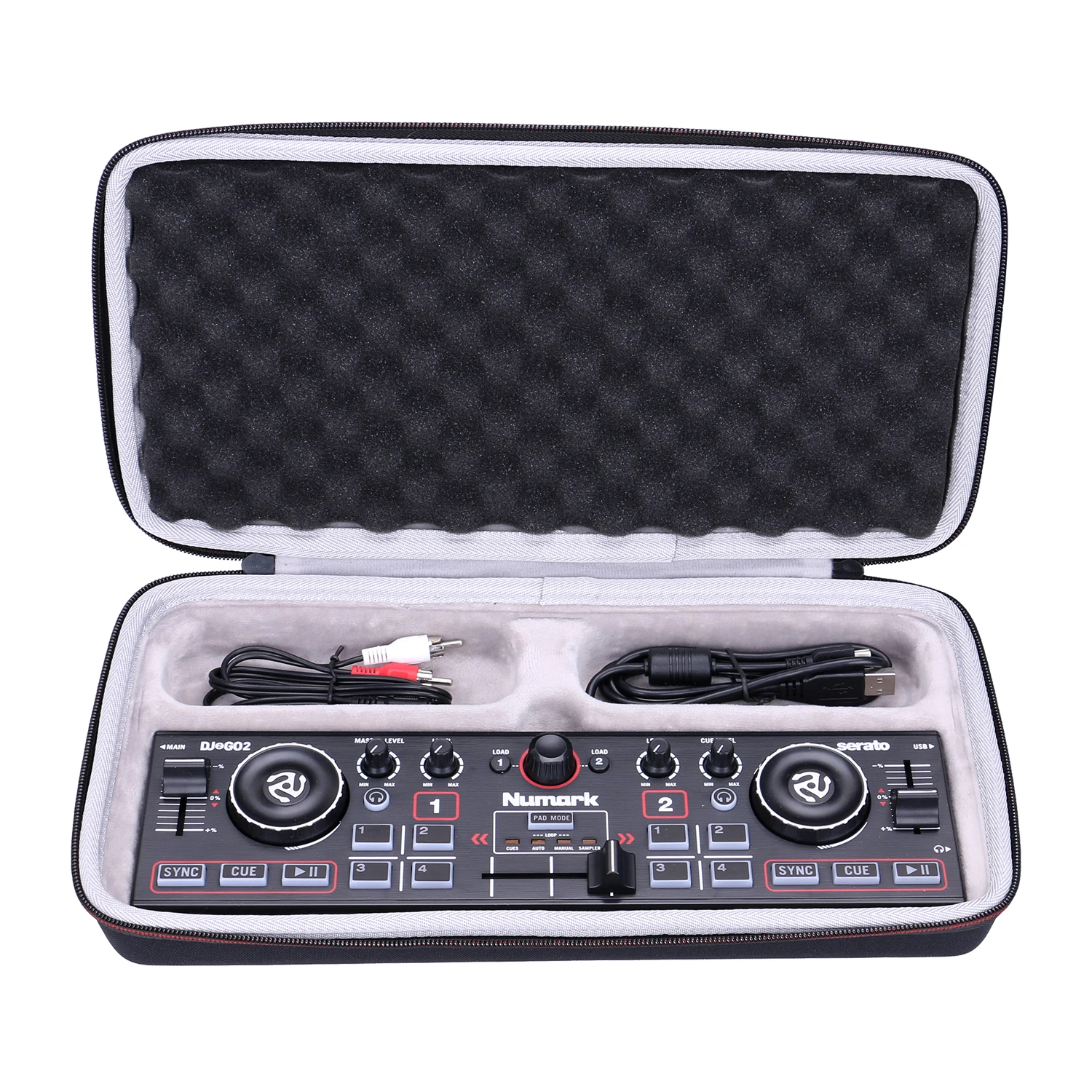 LTGEM EVA жесткий чехол для переноски Numark DJ2GO2/Карманный DJ контроллер