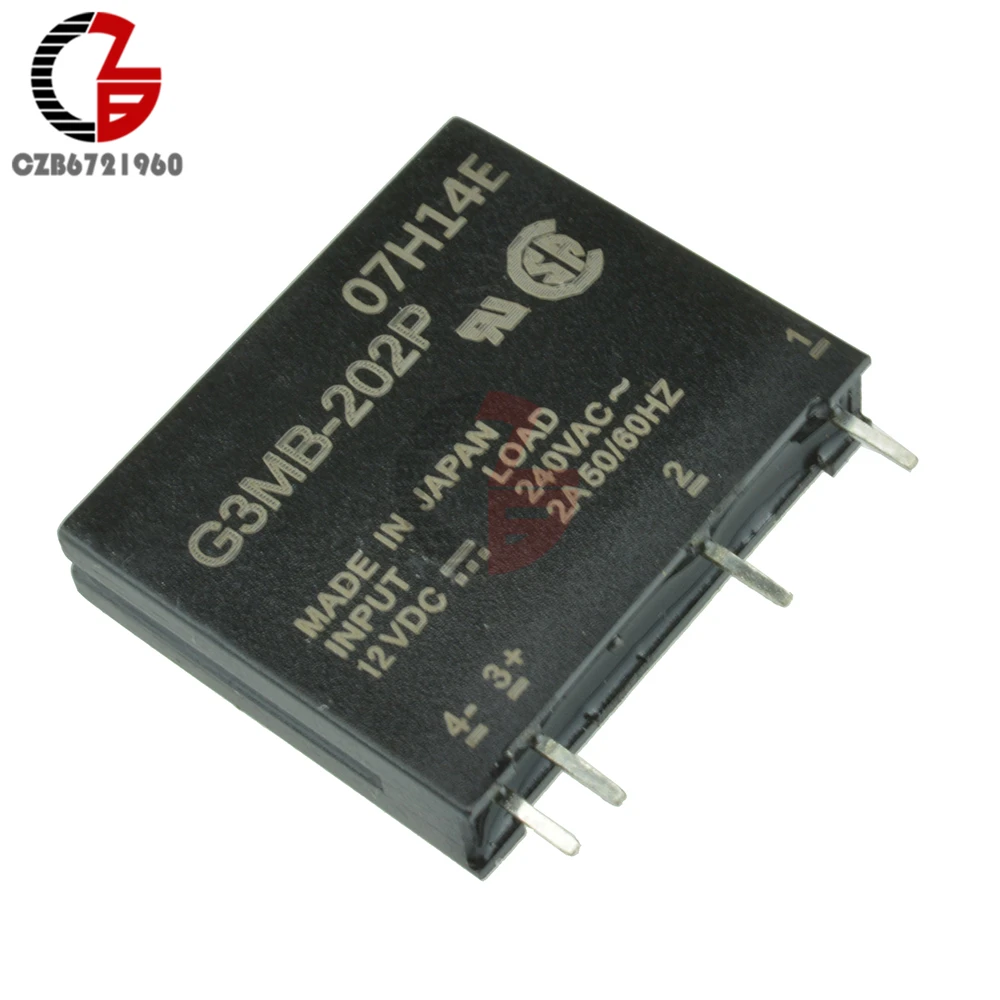 G3MB-202P DC-AC PCB SSR In 12VDC AC 2A Out 240V Solid State Relay Module S | Обустройство дома