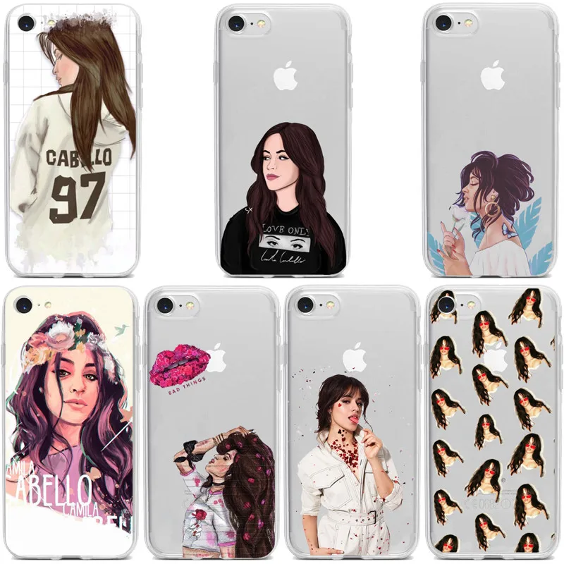 Чехол для телефона Camila Cabello Havana Suave e transparente a caixa do telefone da forma para o iphone 6 7 8 plus 5 Mais X XR