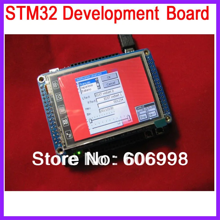 2 шт./лот STM32 развития доска для учебы Cortex M3 макетная плата ARM STM32F103