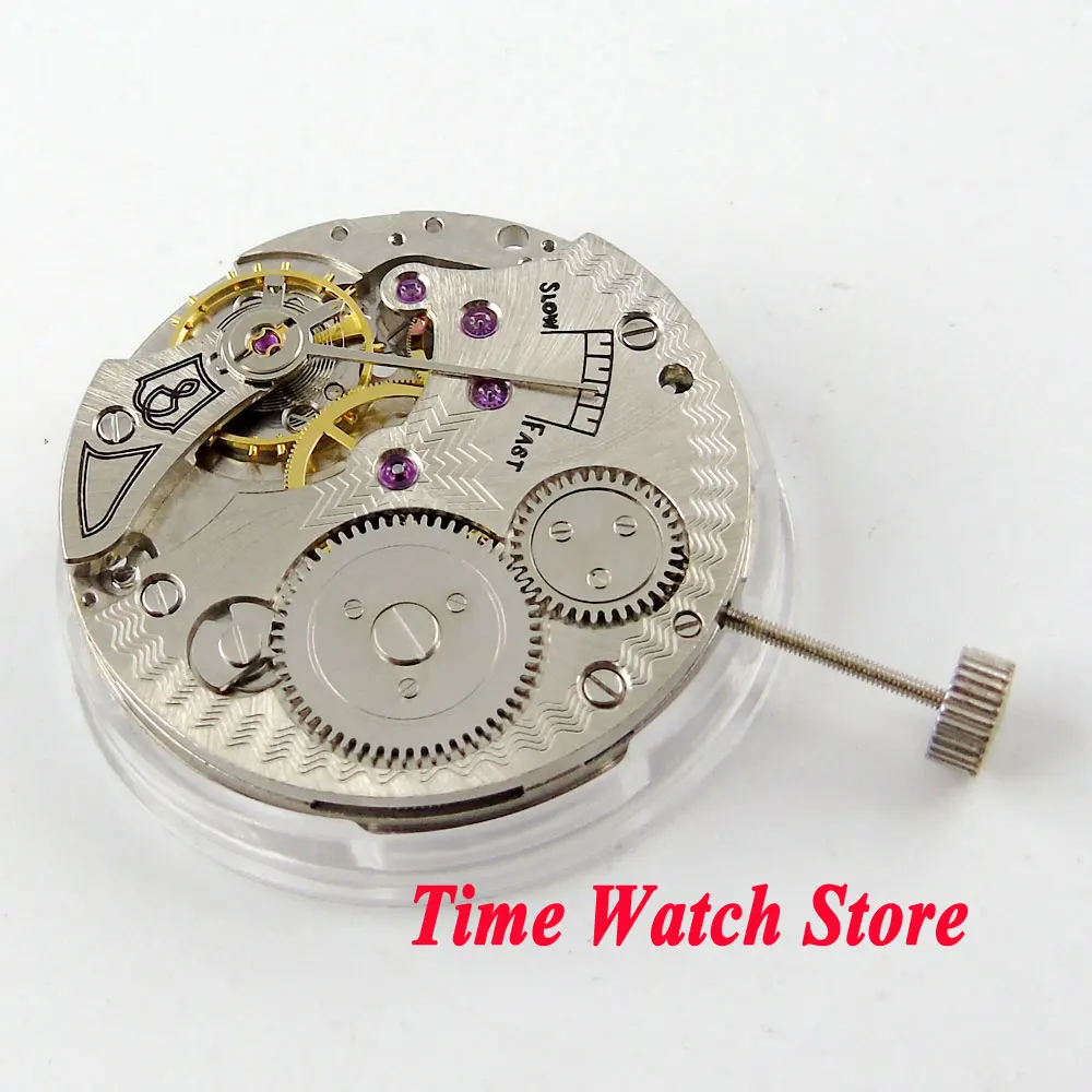Часы мужские Parnis classic 17 Jewels 6498 с ручным заводом подходят для мужчин маленькие б/у