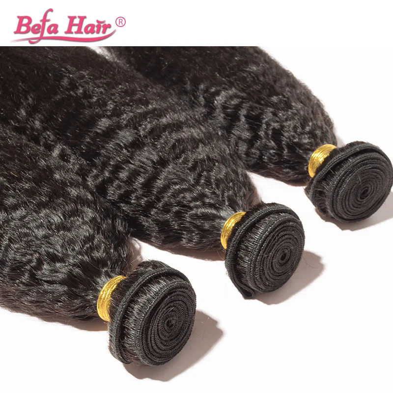 Оптовая 10 шт. странный прямо реми волос befa продукты бразильский наращивание kinky