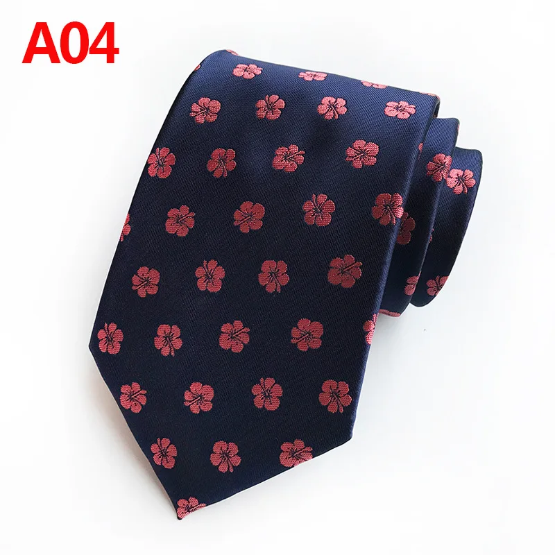New Classic Fine Lines Floral Tie for Men Silk Fabric Jacquard Woven Designer Fashion Ties | Аксессуары для одежды