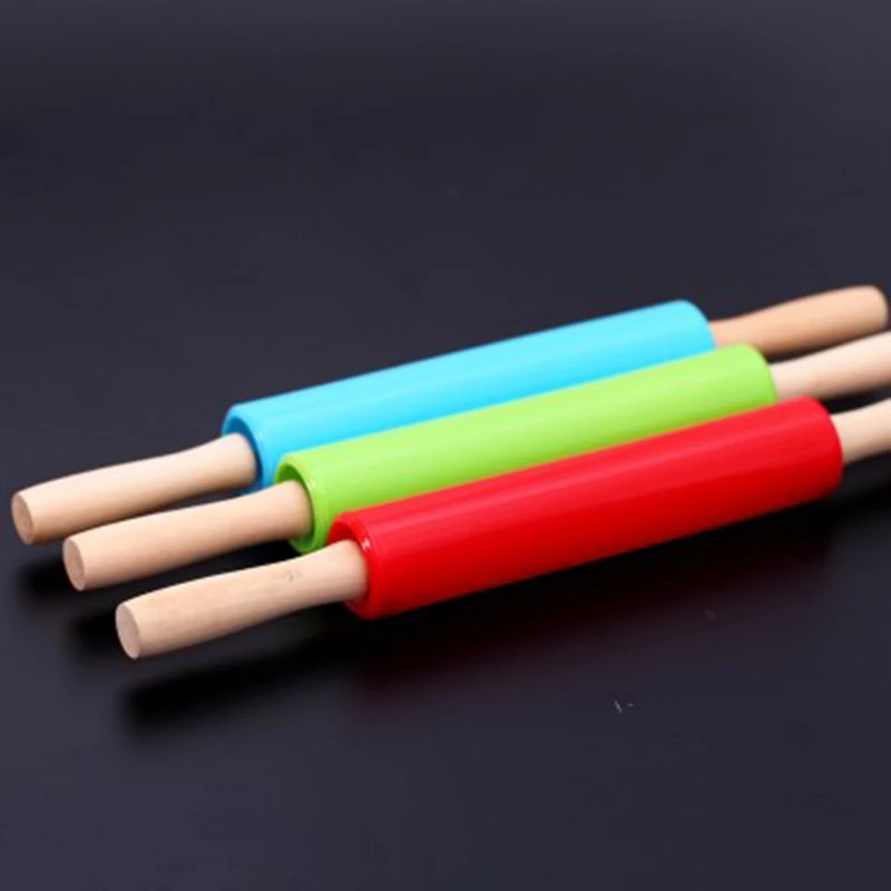 Rolling Булавки помадка торт Sugarcraft тиснением украшения Плесень десен паста