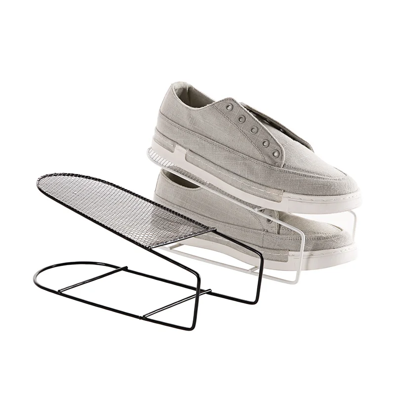 

5pcs Wrought Iron Double Simple Integrated Care Space Shoes Shelf Creative Home Cabinet Shoe Storage Rack