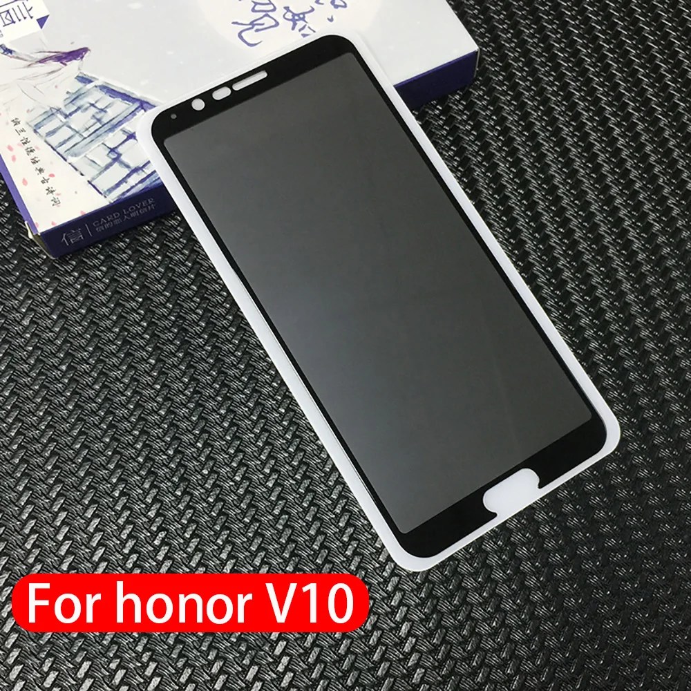 9H 3D полное покрытие надежное закаленное стекло для huawei Honor 8X MAX 9i 9 10 Lite NOVA 4 4e View 10 20 V20 анти-шпионский протектор экрана