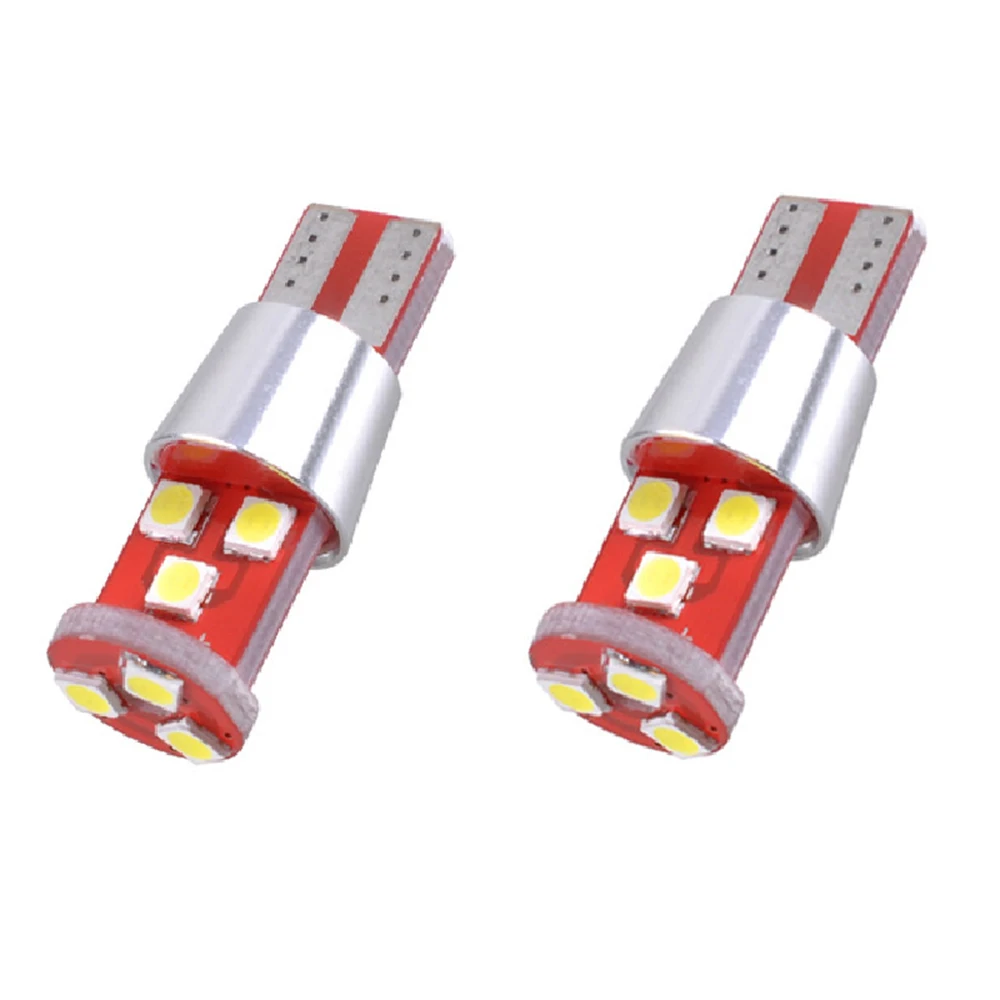 YSY 10pcsT10 w5w 164 198 9 smd 3030 canbus Авто Грузовик Мотоцикл клиновидный светильник боковые