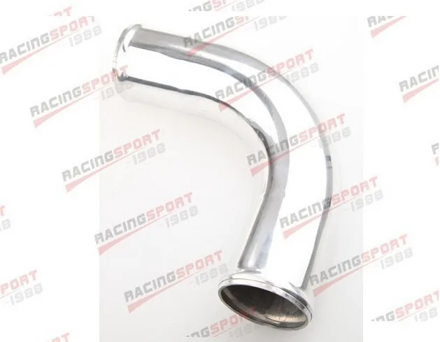 1,7" 45 мм 90 градусов Алюминий Turbo Intercooler ТРУБЫ трубки Длина 12"