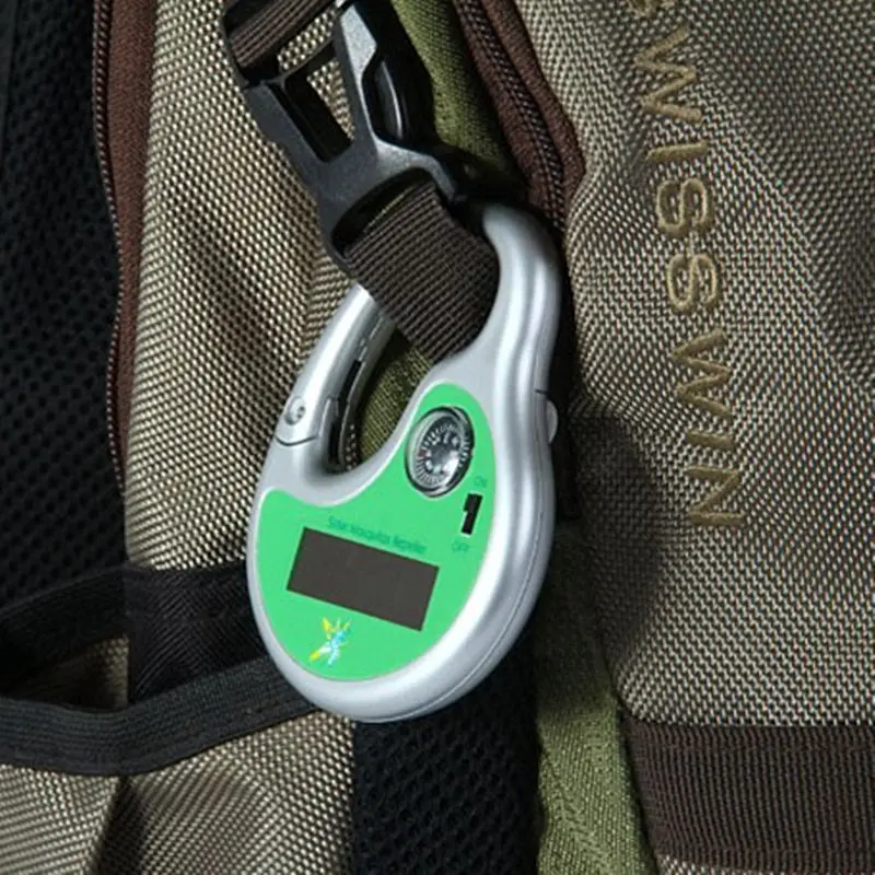 

Portable Solar Ultrasonic Electronic Mosquito Repeller Outdoor Mosquito Insect Pest Killer Trap Hook Compass Camping Fishing