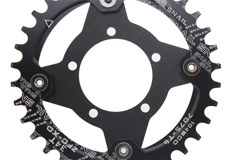 Велосипедный шатун bafang 104BCD 130BCD, велосипедный мотор, алюминиевый сплав, цепное кольцо, кольцо, адаптер для электрического велосипеда, аксессуары