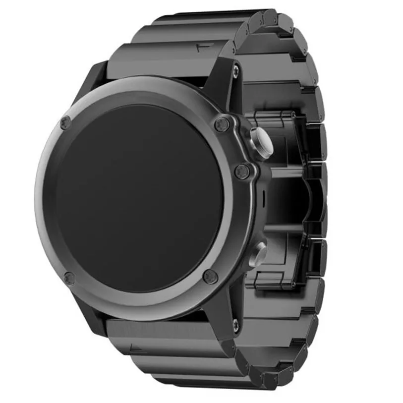 Металлический ремешок из нержавеющей стали для часов Fenix 3/HR Ma22|band strap|watch wrist bandstrap