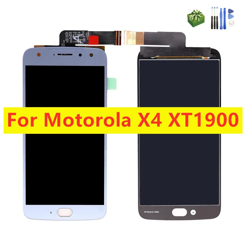 ЖК дисплей для Motorola X4 XT1900 с сенсорным экраном 5 2 дюйма дигитайзером в сборе Moto