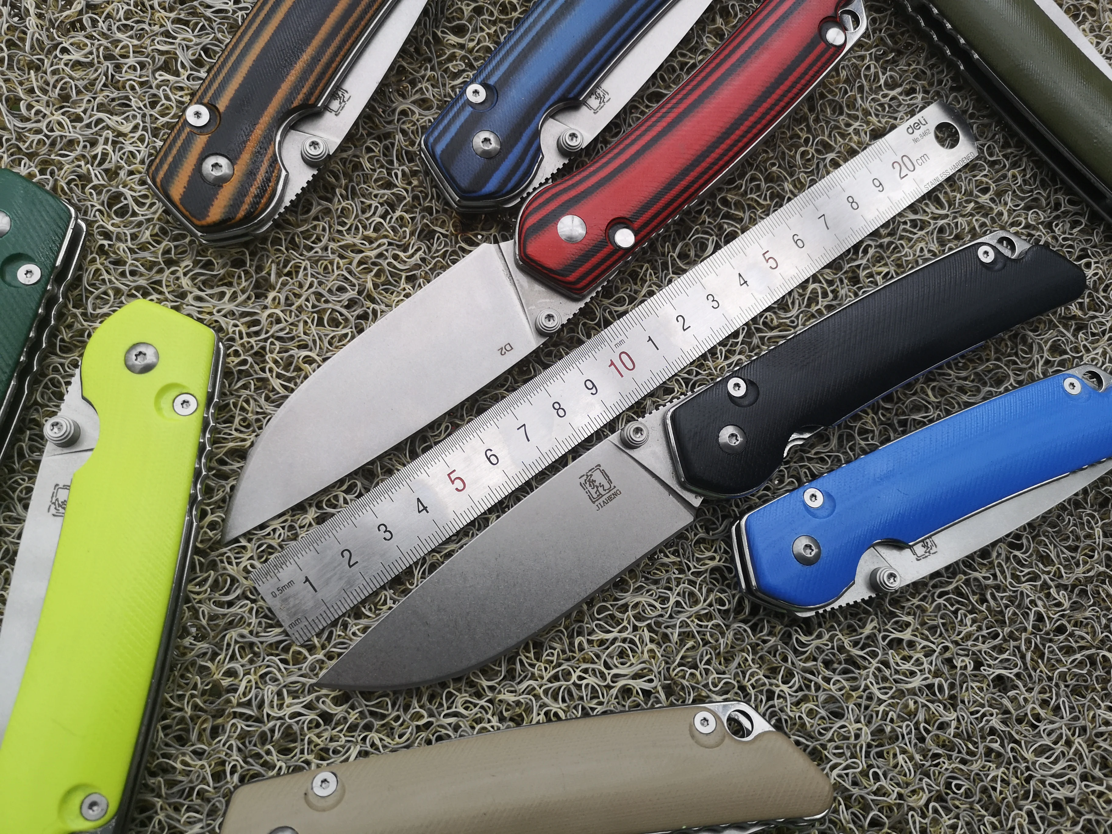2019 высококачественный JIAHENG JH01 c81 складной нож для мытья камня D2 лезвие G10 Ручка 9