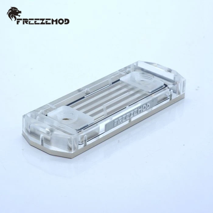 FREEZEMOD Компьютерная память блок водяного охлаждения совместим с пиратским кораблем гребень поддержка 4 памяти. MEO-PM0A
