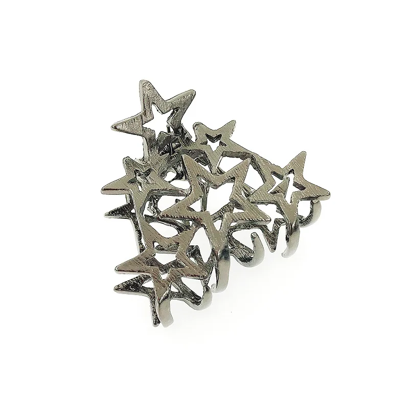 Корейские женские заколки для волос в форме краба милой Звезды модный держатель