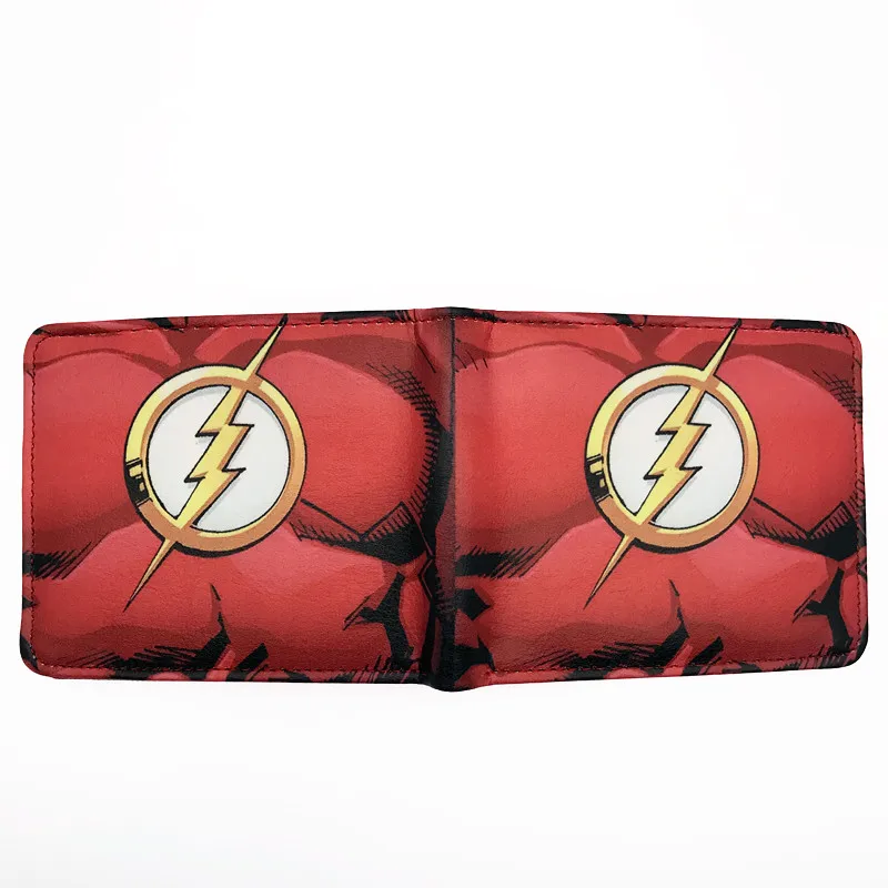 Кошелек комиксов Супермен настенные картины красные цветы и Woder женские короткие