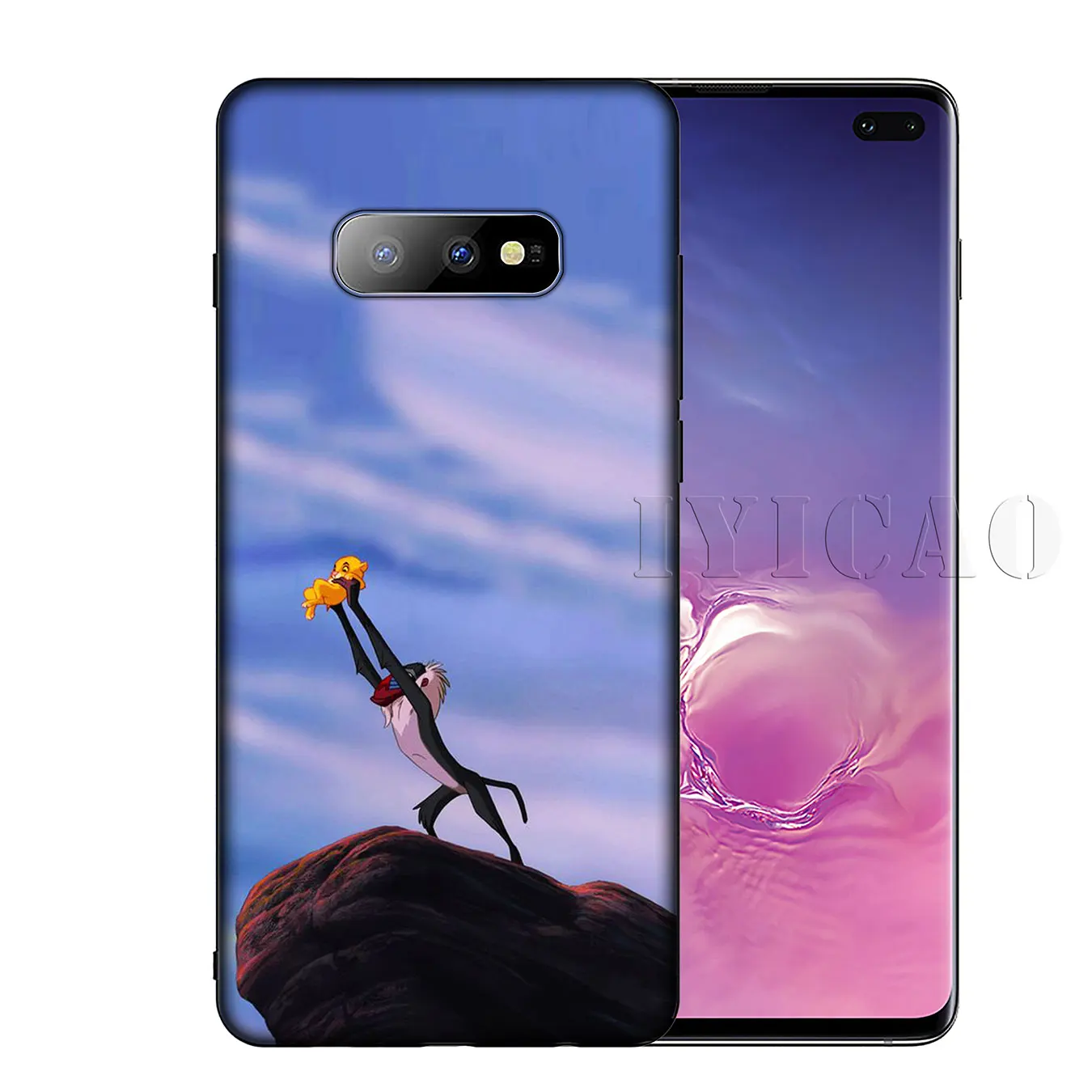 IYICAO Hakuna Matata Lion King Мягкий силиконовый чехол для телефона Samsung Galaxy S20 Ultra S10 Lite S9 S8 Plus S6