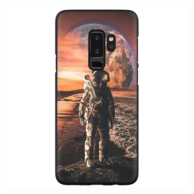 Trippy Art эстетический Космос астронавт мягкий чехол для телефона samsung Galaxy M10 20 30 S6 7 Edge S8 9 10 Plus S10E Note 8 9 - Цвет: B11