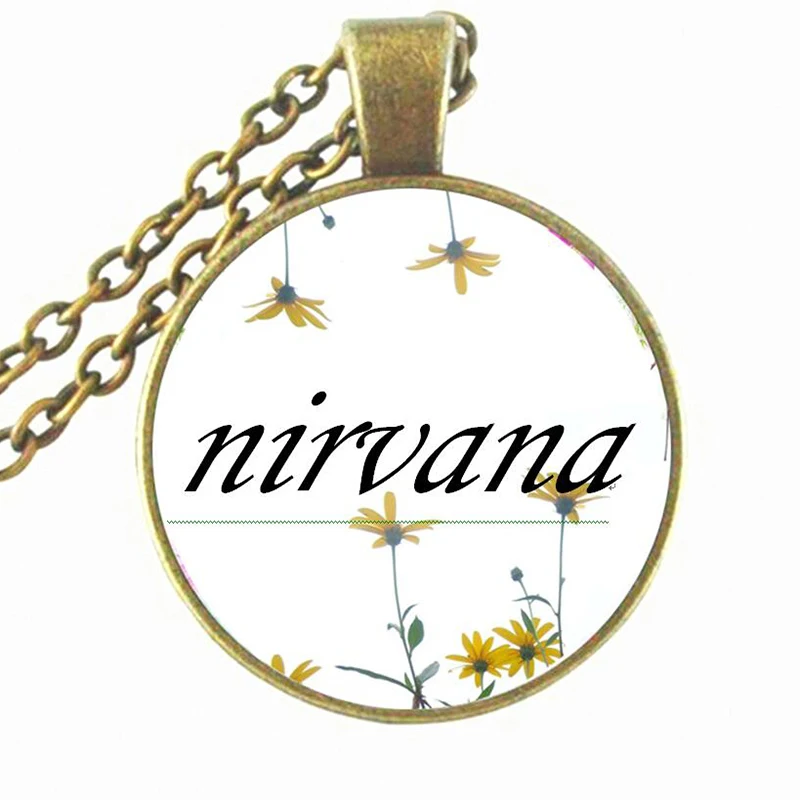 FLTMRH nirvana E Библейские стихи Писание ожерелье Посеребренная Подвеска для
