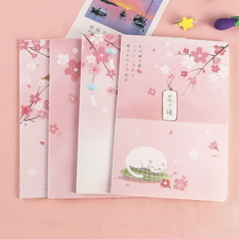 

1 шт. 30 листов зачетных книг с принтом «сердечки» для маленькой девочки с рисунком из мультфильма в Корейском стиле неделя планировщик Тетра...