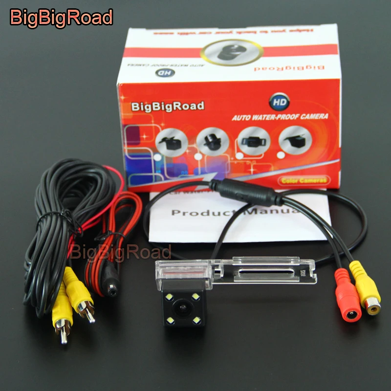BigBigRoad для автомобиля Brilliance V5 камера заднего вида HD CCD ночного видения парковочная