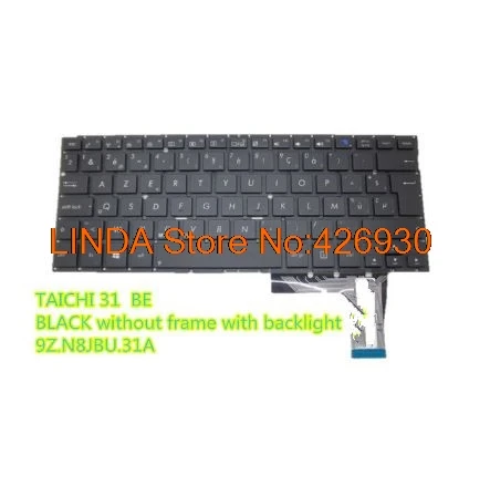 Клавиатура для ноутбука ASUS TAICHI 31 черный Бельгия BE/CZ Чешский/Германия GR/США 9Z. N8cbu. 30T 9Z. N8JBU. 31A 9Z. N8JBU. 30C