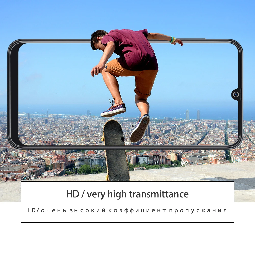 Защитное закаленное стекло LECAYEE 9H для samsung Galaxy A30 A50 A3 A5 A6 A7 A8 A9 Plus 2017 2018 ультратонкое
