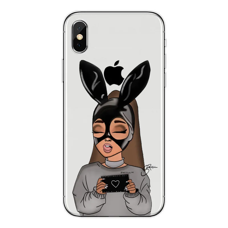 Для iPhone 11Pro Max Xr X чехол для телефона американская Сексуальная певица Ариана