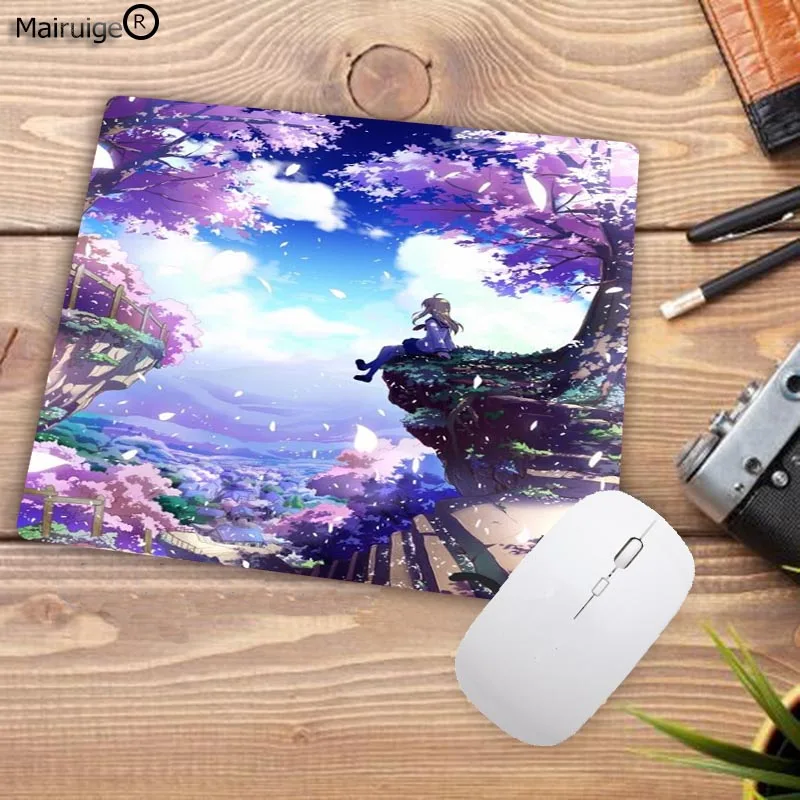Коврик для мыши Mairuige с рисунком дерева игровой коврик из натурального каучука