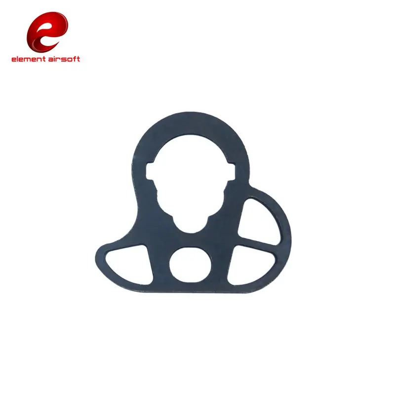 Черный металлический ремень для винтовки Element поворотная Концевая пластина с