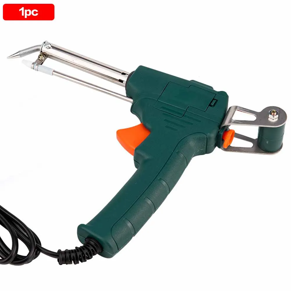 1pc 60W 110V/220V Tin Electric Soldering Iron Kit Automatic Send Tin Gun Electric Solder Station Tip Sucker Wire Welding Tools - Цвет: 1pc
