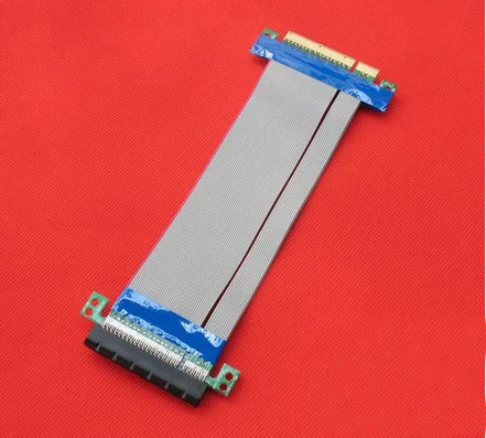 50 шт. абсолютно новый 8x PC PCI Expres E Riser Card Extender Удлинительный ленточный гибкий кабель