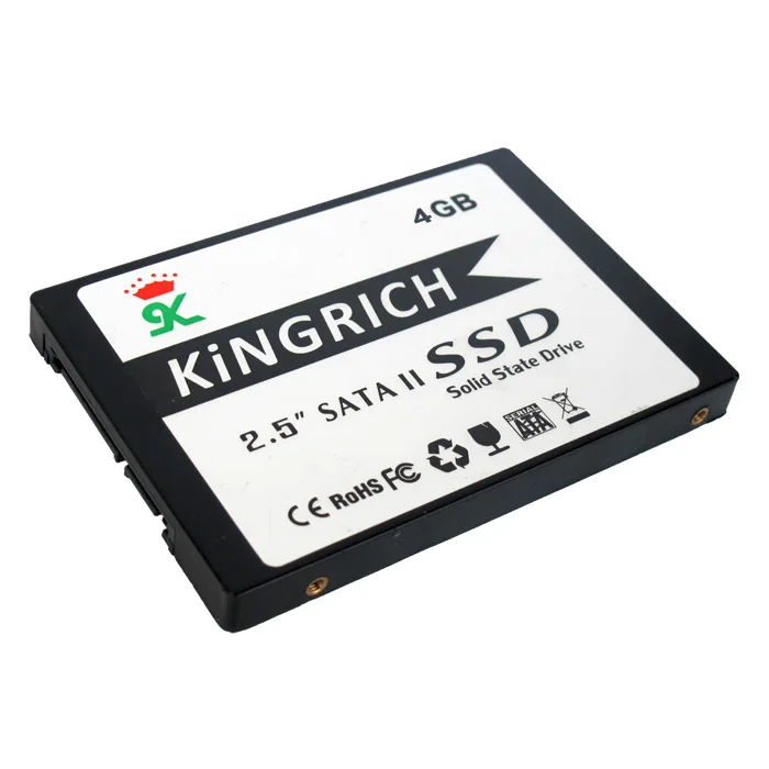 Kingrich 2.5 Дюймов SATA II SSD 4 ГБ MLC Флэш-Solid State Disk Для Портативного Компьютера