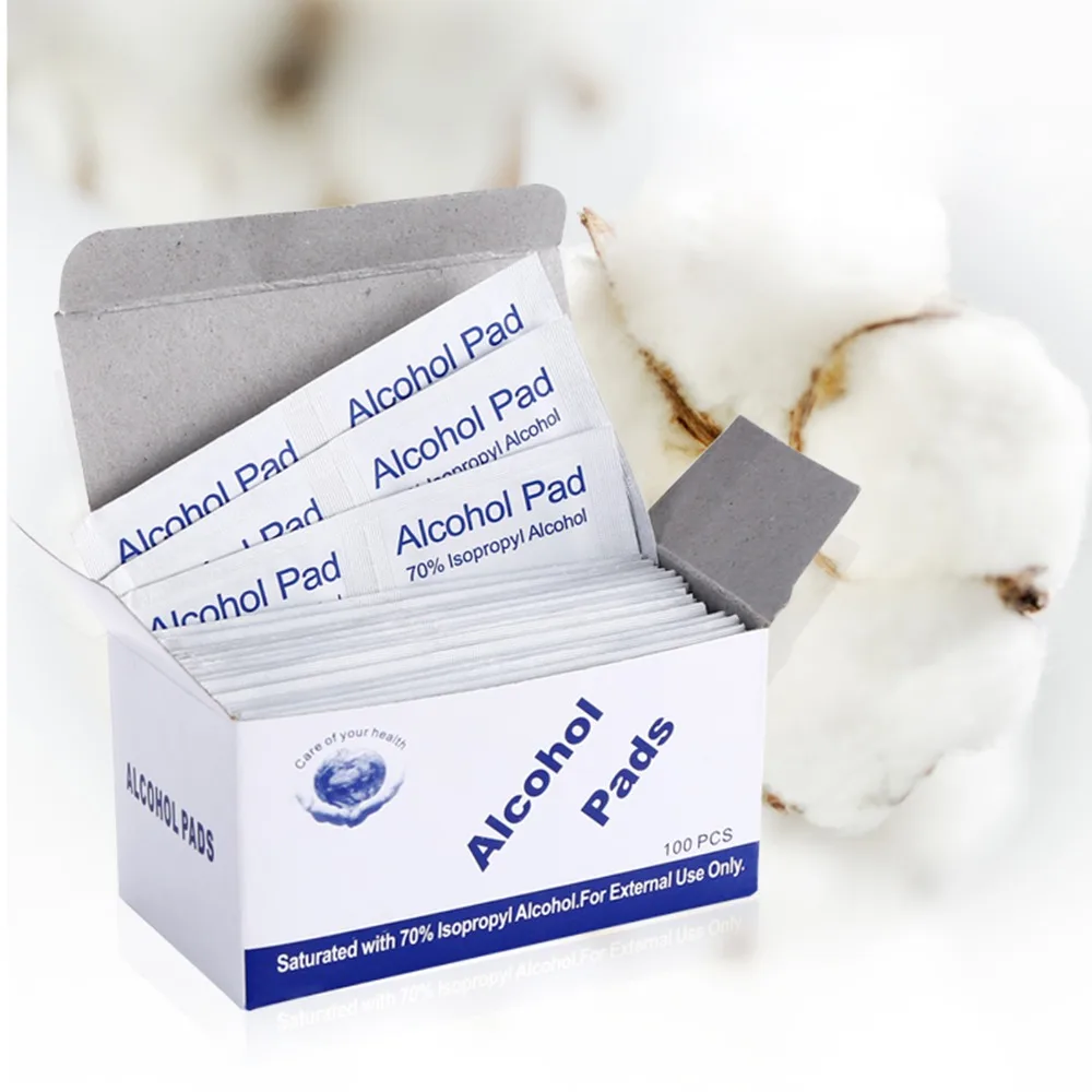 

Одноразовые медицинские стерилизационные спиртовые дезинфекционные хлопковые салфетки, аварийная очистка, стерилизация, хлопковый лист, первая помощь, 100 шт.