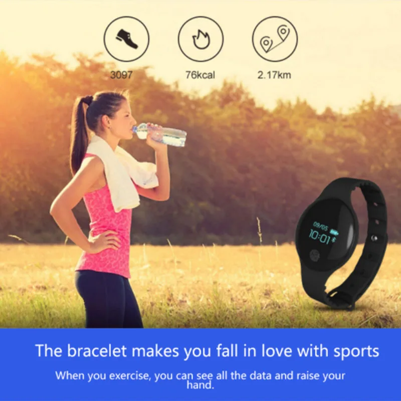 Bluetooth Смарт часы H8 спортивный браслет шагомер камера мультфильм