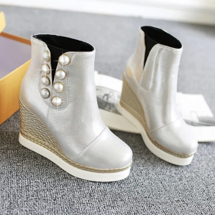 Г. зимние ботинки женская обувь женские ботинки модные мотоботы Mulheres Martin Outono Inverno botas De Couro Femininas 6-5