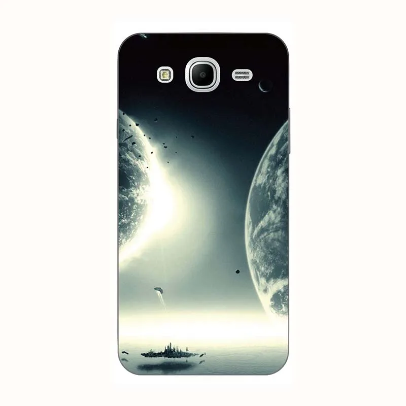 Мягкие силиконовые чехлы для телефонов samsung Galaxy Mega GT i9150 i9152 i9158 P709 5,", задняя крышка для телефона с изображением цветов - Цвет: A49