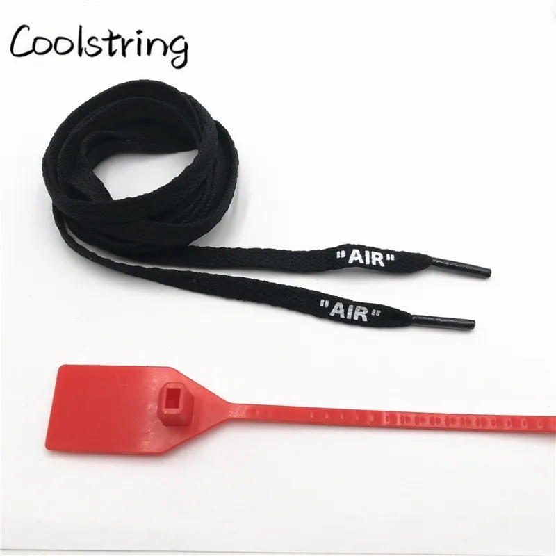 Coolstring/новые модные шнурки, подписанные совместно плоскими однослойными сеточными кружевами с принтом «воздух», шелкография, шнурки для обуви