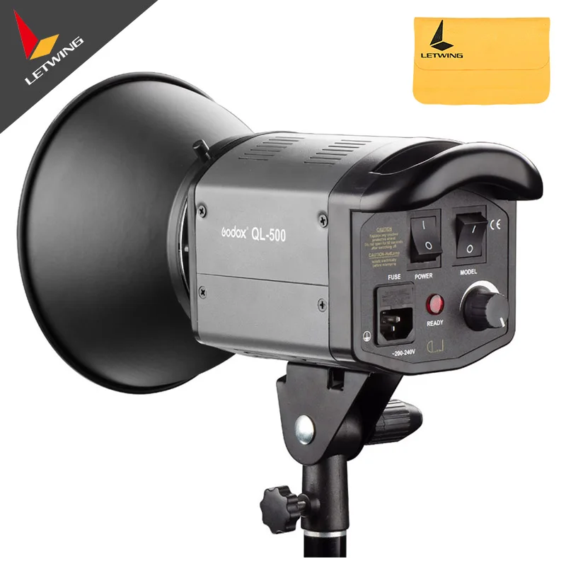 Godox Кварцевый свет QL-500 фото Pro Flash Studio Видео Свет непрерывного освещения 500 Вт 500WS 220